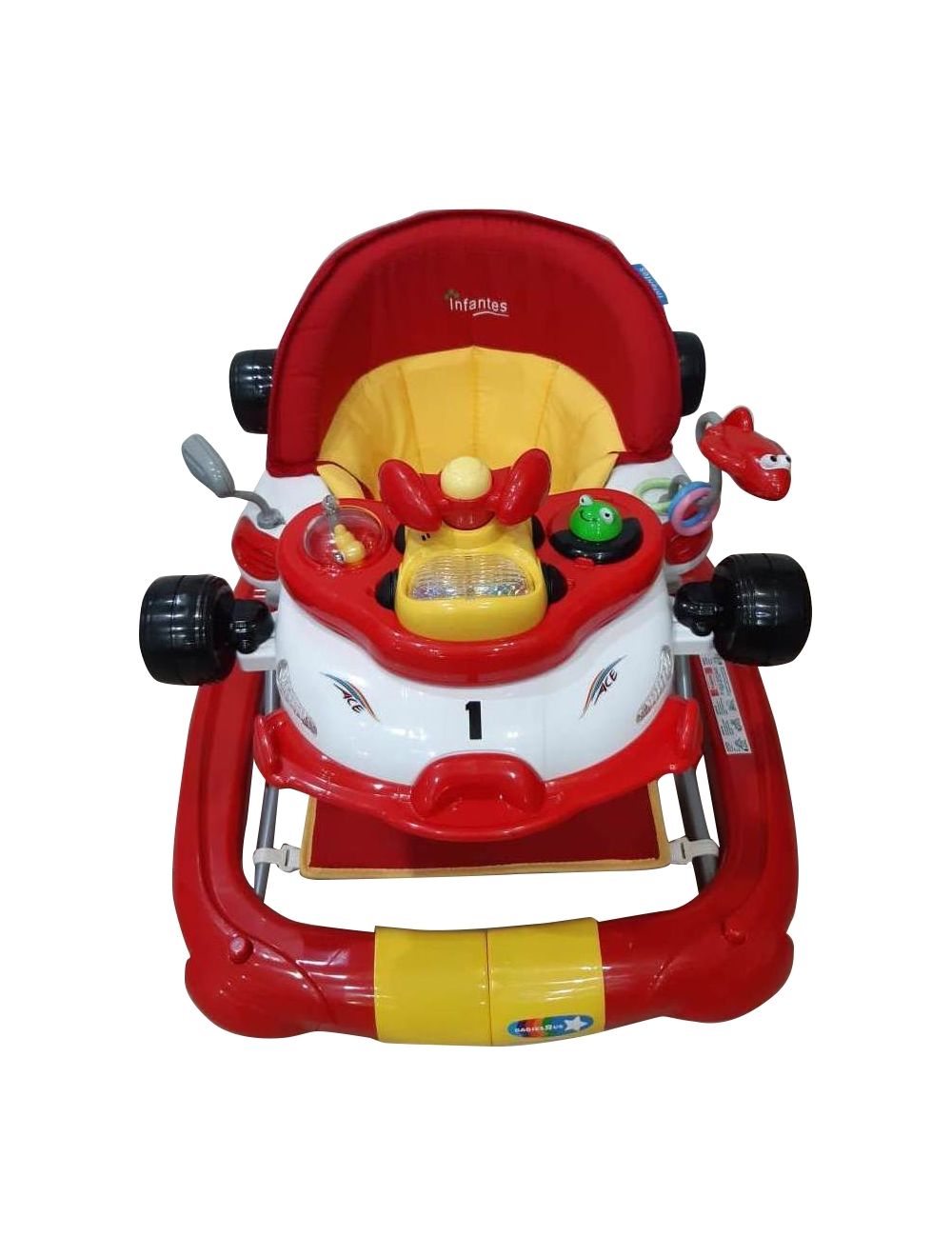Infantes Baby Walker Red & White